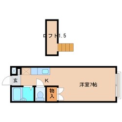 新清水駅 バス24分  三保本町下車：停歩6分 2階の物件間取画像